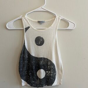 Charlotte Russe Yin-Yang Tank Size S